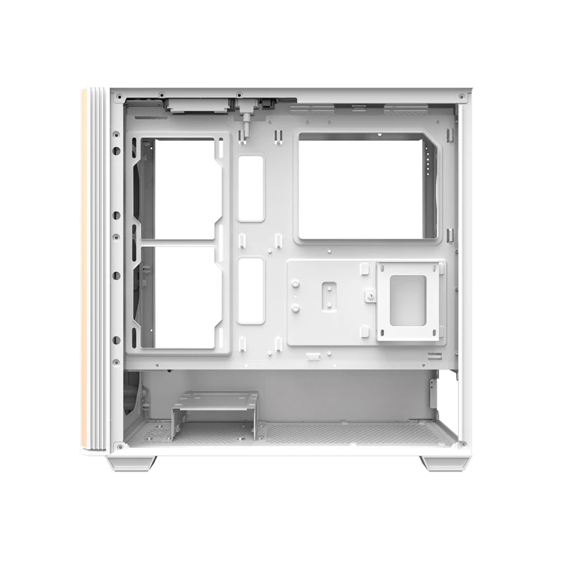 Darkflash DS900WS case per computer ATX mid-tower, bianco, vetro temperato, senza ventole
