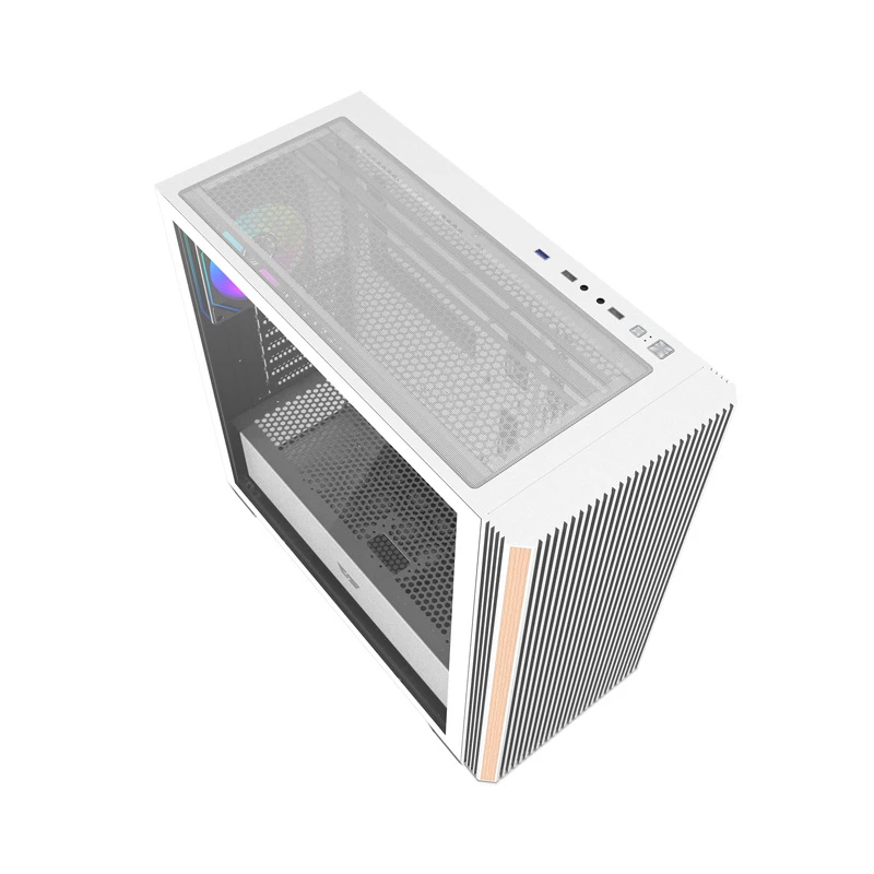 DARKFLASH DS900WS case Mid Tower bianco con 4 ventole ARGB