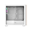 DARKFLASH DS900WS case Mid Tower bianco con 4 ventole ARGB