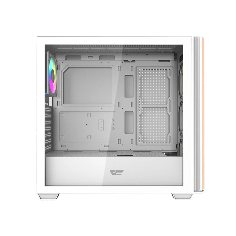 DARKFLASH DS900WS case Mid Tower bianco con 4 ventole ARGB