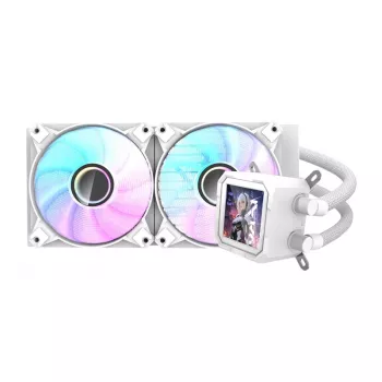 Darkflash DV240S dissipatore CPU a liquido, bianco