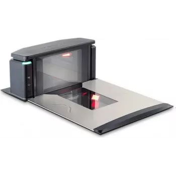 Datalogic Magellan 9550i solo scanner, bilancia adattiva, piatto medio/guide flip-up per prodotti, montaggio a scaffale, cavo USB POT