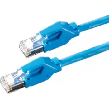 Dätwyler Cat 6 S/FTP LSZH Cavo patch, RJ-45 su RJ-45, 3 m, blu 21.05.0034