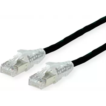 Dätwyler cavo patch Cat.6 U/UTP LS0H, RJ45 AMP v2, nero, 20 m