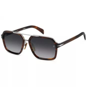 DAVID BECKHAM DB-7128-S-6C5 Occhiali da sole uomo Marrone Havana Sfumato