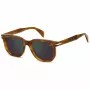 DAVID BECKHAM DB-7133-S-C9B Occhiali da sole rettangolari Havana marrone 52mm