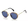 DAVID BECKHAM DB1033S2IKE9K Occhiali da sole uomo Havana acetato verde poliammide 49mm