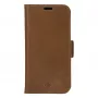 dbramante1928 Copenhagen Slim Custodia a libro per Apple iPhone 13 Pro Max, pelle granulata, marrone chiaro