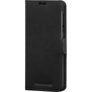 dbramante1928 Copenhagen custodia flip per cellulare - pelle vera - nero - per Samsung Galaxy S21+ 5G