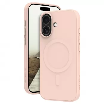 dbramante1928 Greenland Pro Cover posteriore per cellulare - compatibile MagSafe - plastica - Rose Sand - per Apple iPhone 17