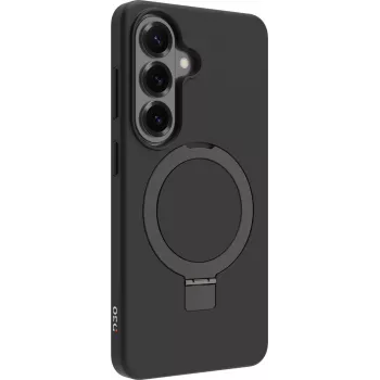 dbramante1928 Iceland Ultra cover posteriore per cellulare con kickstand magnetico, D3O, plastica, nero, per Samsung Galaxy S26