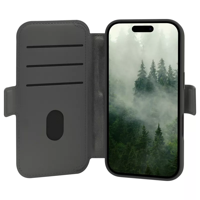 dbramante1928 Lynge custodia flip per cellulare - compatibilità MagSafe - Forest Shade - per Apple iPhone 17