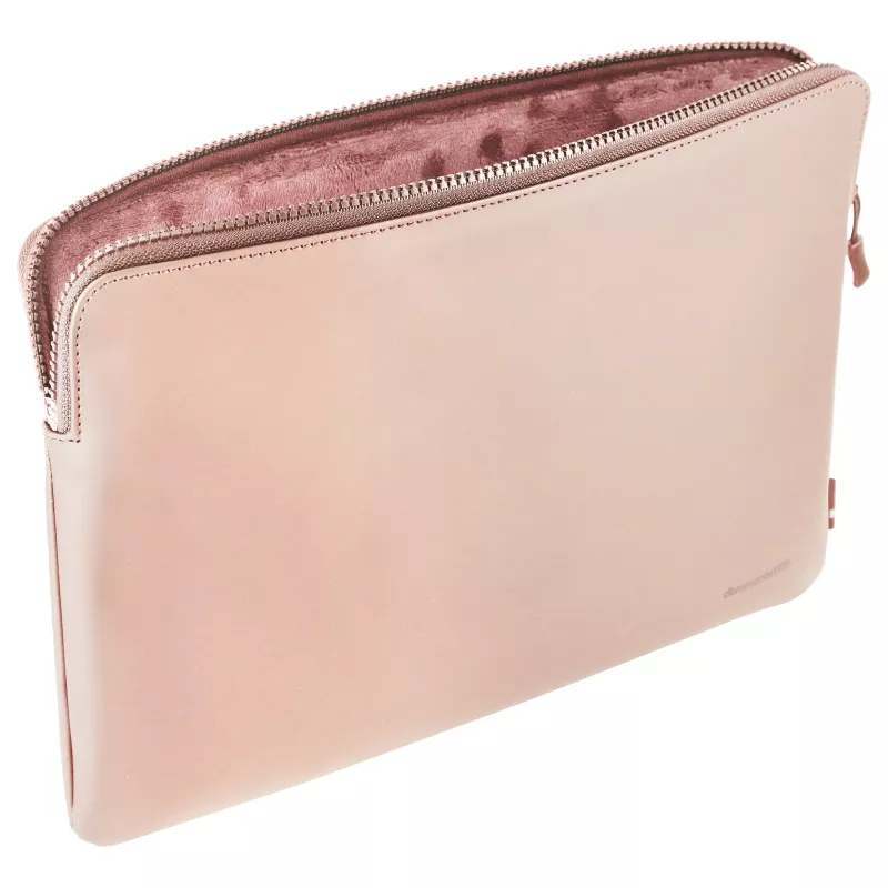 dbramante1928 Oxford ICON custodia per notebook 15 inch, pelle pieno fiore, rosa sabbia