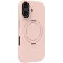dbramante1928 Roskilde Kick Cover posteriore per cellulare - compatibile MagSafe - ICON - rosa sabbia - per Apple iPhone 17