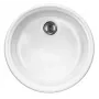 DEANTE Lavello da cucina in ceramica 1 vasca bianco a incasso 520x390x200 mm