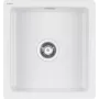 DEANTE Lavello in ceramica 1 vasca bianco 450mm montaggio a sovrapposizione