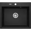 DEANTE Lavello Cucina in Composito di Granito 1 Vasca 780x440mm Nero