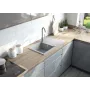 Lavello da cucina in granito DEANTE 1 vasca con gocciolatoio - Onyx, Fragranite, 620x500mm