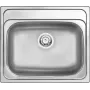 DEANTE Lavello da cucina in acciaio inox 1 vasca 780x430mm finitura satinata