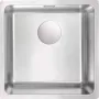 DEANTE Lavello in acciaio 1 vasca Onyx Black 860x500 mm