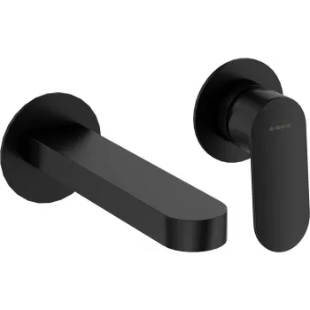 DEANTE miscelatore lavabo a incasso 2 fori nero opaco Arnika Nero