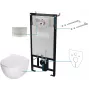 DEANTE Set WC da incasso 6 in 1