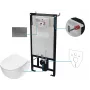 DEANTE Set WC da incasso 6 in 1