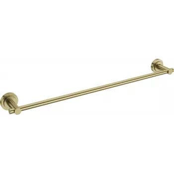 DEANTE ADT_M621 portasciugamani da parete, nero opaco, 2 barre, 600 mm, acciaio inox