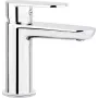 DEANTE Arnika Rubinetto lavabo con limitatore di temperatura, nero opaco, 1 foro, montaggio a parete