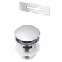 DEANTE Set accessori vasca - scarico e troppopieno