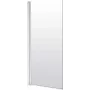 DEANTE Box doccia per vasca 80x140 cm cromo alluminio vetro di sicurezza temperato