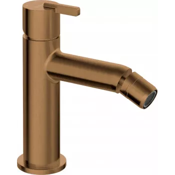 DEANTE Miscelatore monocomando per bidet cromo, montaggio a parete, 1 foro, ottone, cartuccia in ceramica