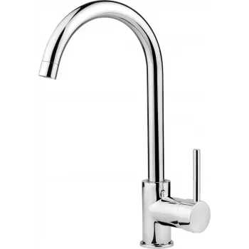 Rubinetto da cucina DEANTE BOC 062M cromato miscelatore monoleva montaggio a parete ottone
