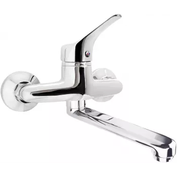 DEANTE BOJ 050M miscelatore monocomando da parete per lavabo nero opaco
