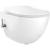 DEANTE CBP 6WPW Bidet-WC sospeso con miscelatore integrato, bianco, sedile soft-close