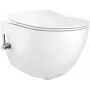 DEANTE CBP 6WPW Bidet-WC sospeso con miscelatore integrato, bianco, sedile soft-close