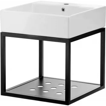 DEANTE CDTW6U5S set mobile bagno sospeso con lavabo 50x50 cm bianco