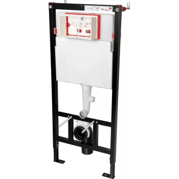 DEANTE Telaio da incasso per WC sospesi con aspirazione odori/condensa