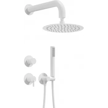 DEANTE Set doccia incasso con soffione - nero opaco