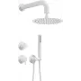 DEANTE Set doccia incasso con soffione - nero opaco