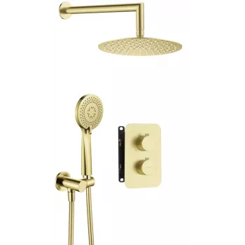 DEANTE Set doccia da incasso con termostato BOX cromo