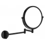 DEANTE Specchio da trucco con braccio mobile - bifacciale, ingrandimento 1x/3x, montaggio a parete, cromato
