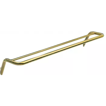 DEANTE doppio portasciugamani - a parete, nero, barre 600 mm, stile industriale