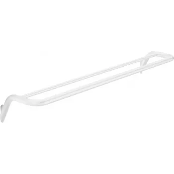 DEANTE Portasciugamani doppio - a parete, nero opaco, ottone, 450 mm