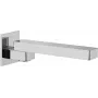 DEANTE Bocca di erogazione pieghevole per vasca e lavabo - 215 mm, cromo, a parete, rubinetto a due maniglie