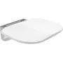 DEANTE Sedile a parete pieghevole - bianco, portata 150 kg, plastica ABS e alluminio