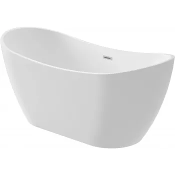 DEANTE Vasca da bagno ovale in acrilico freestanding 150 cm bianco
