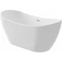 DEANTE Vasca da bagno ovale in acrilico freestanding 150 cm bianco