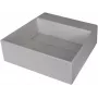 DEANTE Lavello da cucina in composito di granito con spazio per rubinetto e copertura - Grafite, 780x435 mm, 1 vasca, scolapiatti reversibile