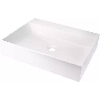 DEANTE lavabo in granito da appoggio con foro rubinetto - 500x400 mm antracite